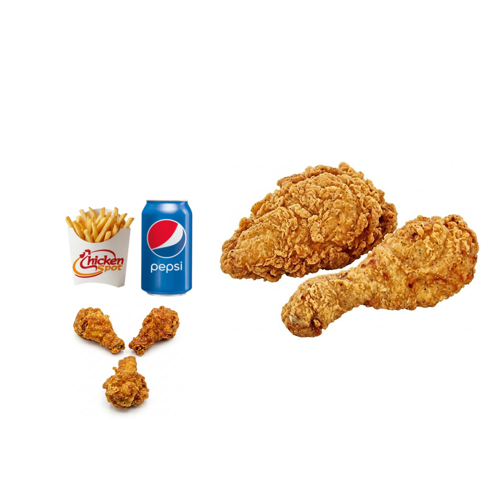 2 pc Combo Meal